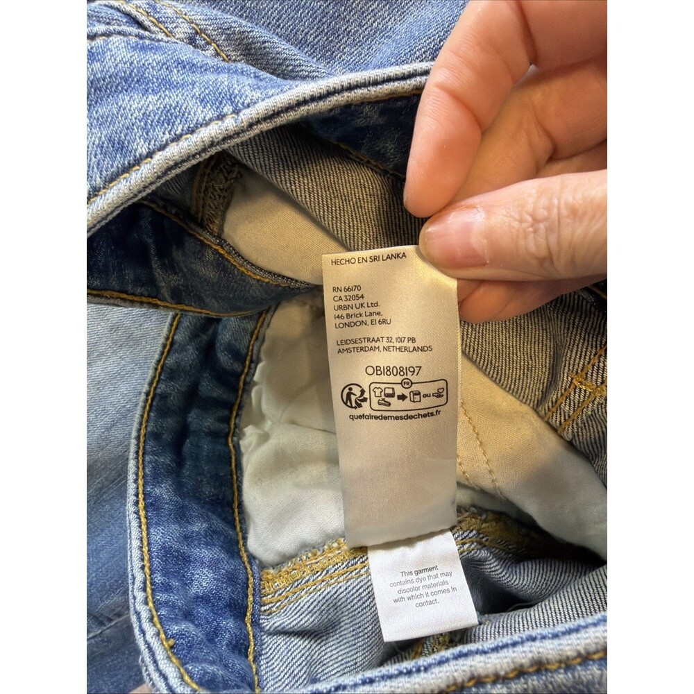 Pilcro by Anthropologie The Kenna High-Rise Heritage Barrel Jeans 32 Denim - Picture 4 of 11